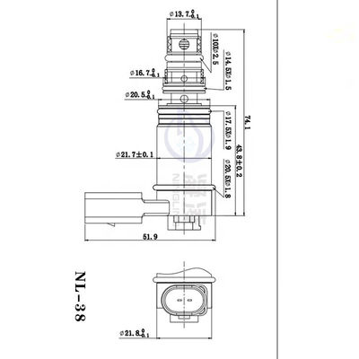 12 maanden garantie service VOLKSWAGEN Auto A/C Compressor CONTROL VALVE op concurrerende prijs