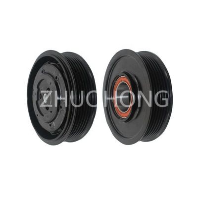 Auto AC Compressor Pulley Clutch Kit 6PK 115MM 12V voor VW POLO CROSS 6R 2012- 1.4 1.6