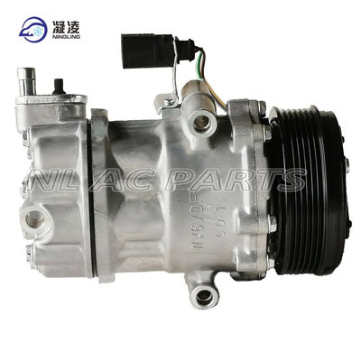 OEM-service 6PK / PV6 Direct Auto Car AC-compressor voor VW Polo 1.6 2010-2016 1.6 1.6TDI